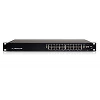Ubiquiti ES-24-250W Hálózati Switch - 24 Portos Layer 2/3 PoE Menedzselhető Switch 250W Teljesítménnyel, RJ45 és SFP Csatlakozókkal 2