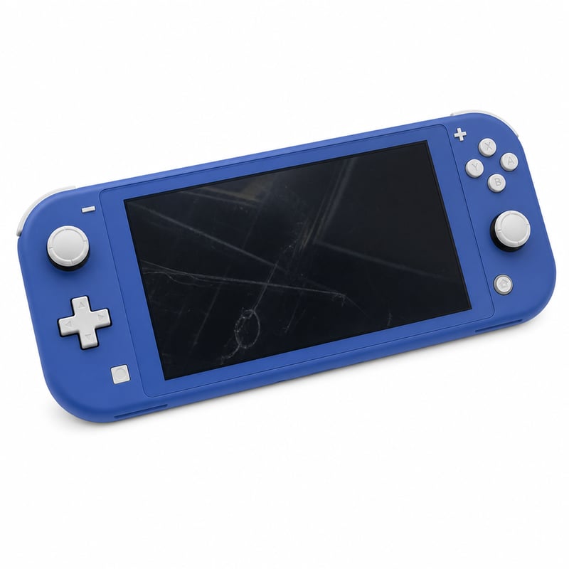 Prijenosna igraća konzola Nintendo Switch Lite plave boje – neispravna, za dijelove: ne puni se i ne uključuje (stanje: vidi 2. sliku)