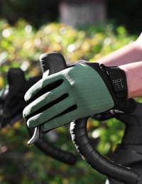 INBIKE Kerékpáros Kesztyű Férfiaknak, Kétujjas Érintőképernyős, Ütésálló, Rugalmas, Fényvisszaverő, Légáteresztő, Kék, S-es Méret 7