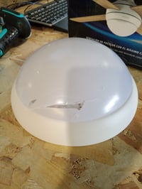Ventilator de tavan Cecotec EnergySilence Aero 4250 DC cu lampă LED, 106 cm (42"), 4 pale — abajur crăpat (stare: vezi a 2-a imagine) 2