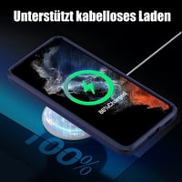 Samsung Galaxy S22 Ütésálló Kék Tok - Katonai Védelem 2