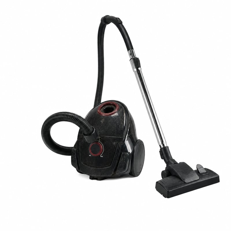 Vreckový vysávač Grundig VCC 3850 A 800 W 2,1 l čierna/červená — chybný, na náhradné diely: Nefunguje (stav: pozri 2. obrázok)