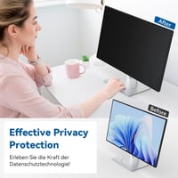 IPROKKO 27" monitoros adatvédelmi fólia 16:9, kékfény szűrő, tükröződésmentes képernyővédő 3