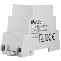 JCL BT8-8 csengő transzformátor 8V/12V/24V, 8VA - felújított 2