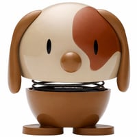 Hoptimist figura psa Wackelfigur za sreću smeđa, Small 5,5x5,9x7,3 cm, skandinavski dizajn — bez slomljenog repa (stanje: vidi 2. sliku) 1