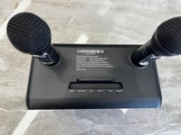 ALPOWL AL001 Karaoke Gép 2 Vezeték Nélküli UHF Mikrofonnal - Hordozható Bluetooth Hangszóró LED Fényekkel Otthoni Partikhoz, Esküvőkre 7