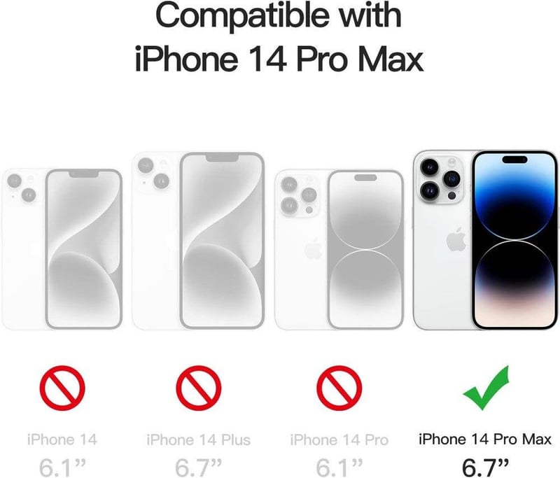 iPhone 14 Pro Max Bordó Ütésálló Szilikon Tok - Vezeték Nélküli Töltés Kompatibilis