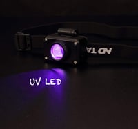 New Direction H10 LED fejlámpa - Fehér, piros és UV fény, horgász riasztóval kompatibilis 4