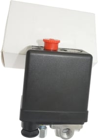 Solnoa Kompresszor Nyomáskapcsoló 230V - Alumínium Dugattyús Olajkompresszorhoz, 90-120 PSI, Csendes Működés, Gyors Nyomáscsökkentés 6