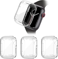 Apple Watch Series 7 képernyővédő fólia - 45mm, HD átlátszó, 3 darabos szett 1