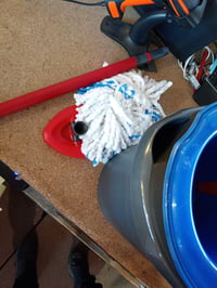 Súprava na mop Vileda H2PrO s vedrom, dvojkomorovým systémom, hlavicou z mikrovlákna, na čistenie podláh, používaná 3