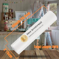 Brothread Vízoldható Hímző Fleece - 40g Könnyű Gépi és Kézi Hímzéshez 3