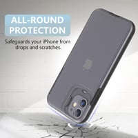 iPhone 11 Ütésálló Fekete Szilikon Tok Kitámasztóval 2