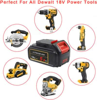 DeWalt 18V 5.0Ah Li-ion akkumulátor csomag - 2db, kompatibilis XR szerszámokkal 5