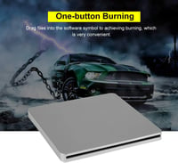 VBESTLiFE Ultravékony Külső CD/DVD Olvasó és Író - USB-C Csatlakozással 4