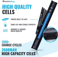 HP Laptop Akkumulátor NinjaBatt Pro 2600mAh - Prémium Cellás 3