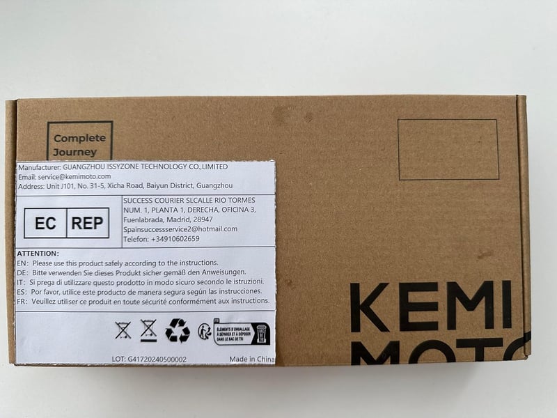 Kemimoto CE Minősített Vízálló Téli Motoros Kesztyű Érintőképernyős Funkcióval