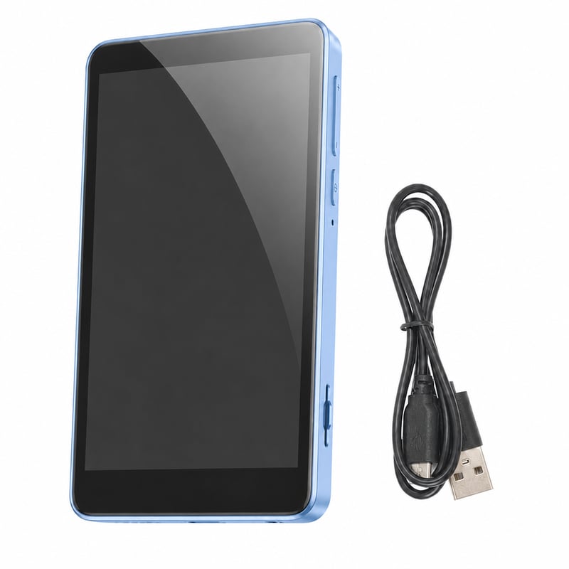 MP3 prehrávač AGPTEK T08X 96 GB, Bluetooth, WiFi, 4-palcový displej, Android — chybný, na náhradné diely: nezapne sa (stav: viď 2. obrázok)