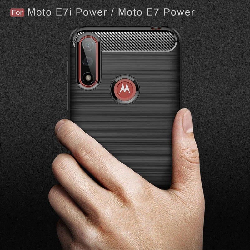 Motorola Moto E7i Power karcolás- és ütésálló védőtok