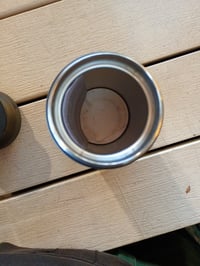 Termoska Kinto Travel Tumbler, čierna, 350 ml, dvojstenný izolačný cestovný hrnček z nehrdzavejúcej ocele — použité (stav: pozri 2. obrázok) 3