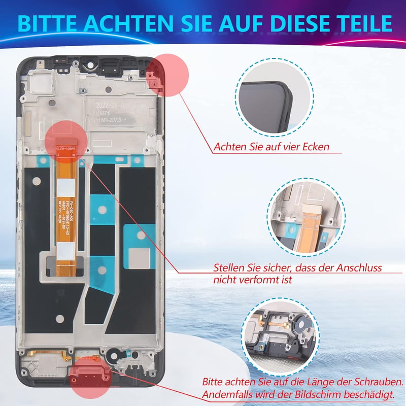 RongZy OPPO A54s CPH2273 LCD Kijelző és Érintőképernyő Csere Szett Kerettel - Fekete Színben, Szerelési Eszközökkel

AI: I've created a Hung