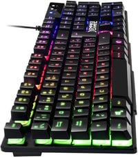 Empire Gaming K300 RGB LED-es félmechanikus gamer billentyűzet, spanyol kiosztás 5