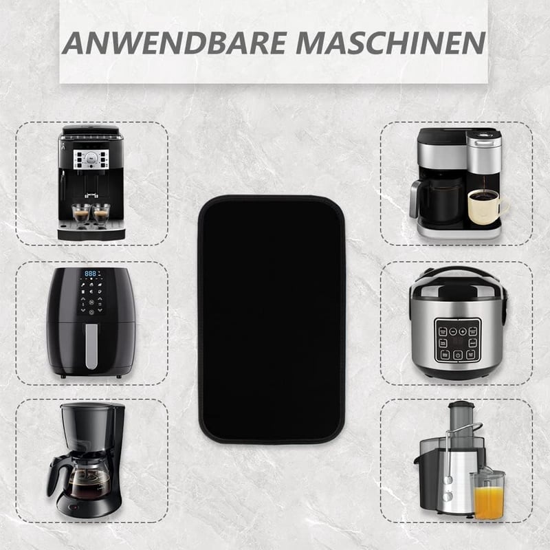 De'Longhi kávégép csúsztatható alátét 44x28cm - Nylon tálca Magnifica és Smart modellekhez