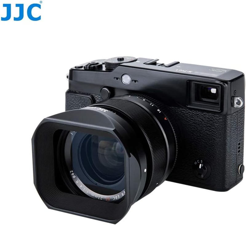 JJC fekete napellenző Fujifilm XF 23mm f1.4 és 56mm f1.2 objektívekhez