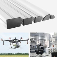 HJYZY 30x60mm-es ABS Műanyag Végzáró Sapka Alumínium Profilhoz, 35 db-os Csomag 5