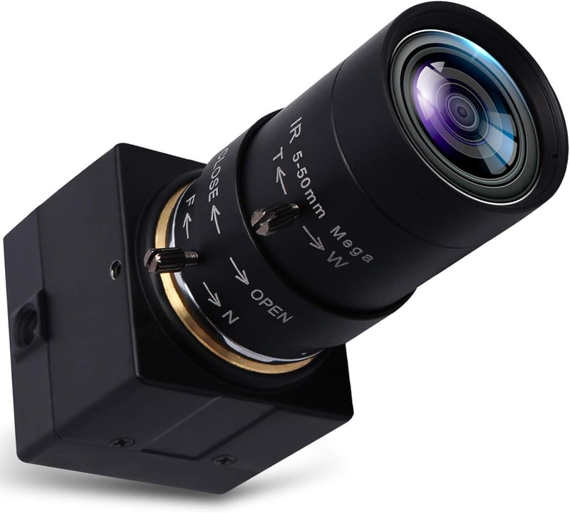 SVPRO 5MP HD Webkamera 10X Optikai Zoommal és Manuális Lencsével