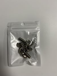 Rozsdamentes 1/4" D-gyűrűs kamera csavar szett, 5 db-os 8