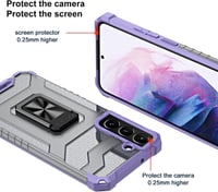 Samsung Galaxy S22 5G Mágneses Védőtok - Ütésálló TPU+PC Borítás 6