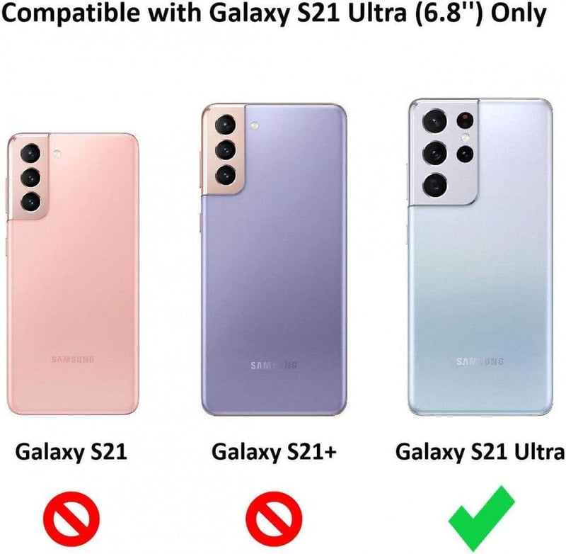 Samsung Galaxy S21 Ultra 5G átlátszó védőtok - Ütésálló, vékony és puha