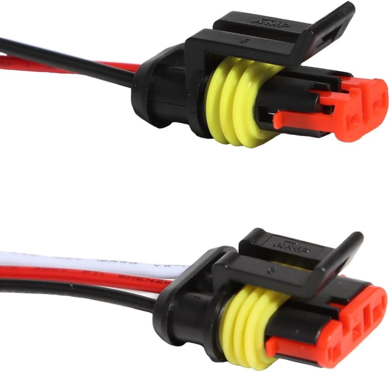shengbowi Vízálló Gyorscsatlakozó Készlet 2/3/4 Pólusú 16-20AWG - Autó, Motor, Hajó Elektromos Vezeték Csatlakozók Járművekhez