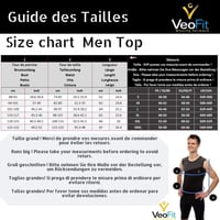 VEOFIT Férfi Neoprén Izzasztó Trikó Fogyáshoz - L méret, Ajándék Edzéstervvel 6