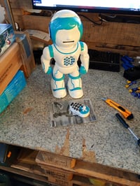 Robot educațional bilingv pentru copii Lexibook Powerman Kid ROB90DE, jucărie STEM programabilă care merge, dansează și cântă, în limbile germană și engleză 2