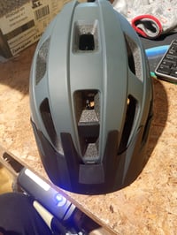 Sena M1 EVO okos hegyikerékpáros sisak Bluetooth interkommal, matt szürke, M-es méret – karcos, kopott burkolat (állapot: lásd a 2. képet) 2