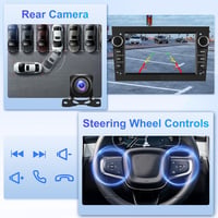 Rimoody Android 13 Autórádió 2 DIN Opel Astra Antara Vectra Corsa Zafira Meriva Vivara Vivaro - 7" GPS Navigáció WiFi Carplay Bluetooth FM/R 6
