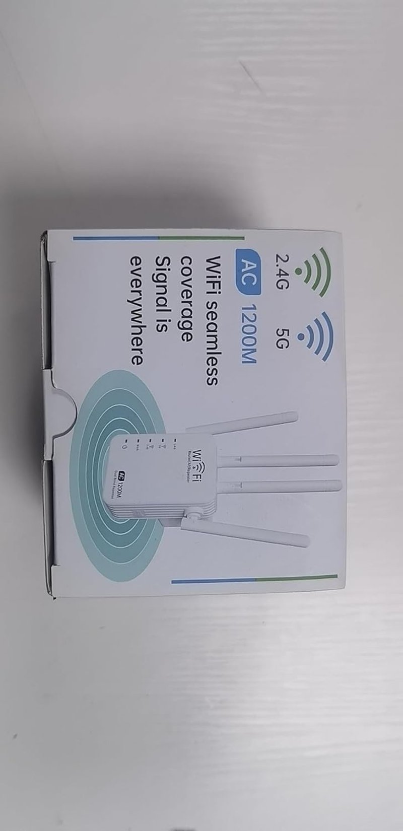 TP-Link AC1200 Dual Band WiFi Jelerősítő és Repeater, 5GHz/2.4GHz, 1200Mbps