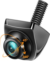 AHD 1080P 360°-os tolatókamera, széles látószögű éjjellátó autóhoz 1