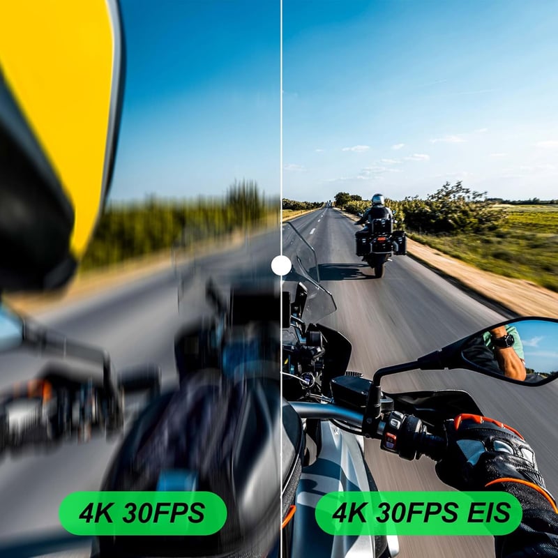 Surfola 5K Akciókamera 40M Vízálló WiFi EIS Stabilizátor 24MP Külső Mikrofonnal