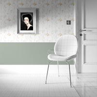 myforHD Öntapadós Tapéta Virágmintával - Dekoratív Bútorfólia Vintage Növény és Levél Dizájnnal - 44 cm x 300 cm - Nappali Faldekoráció 7