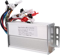 Oewnvmd 36V/48V 30A Kefe Nélküli Elektromos Kerékpár Vezérlő - 500W E-Bike és Roller Szabályozó Egység, Ezüst 4