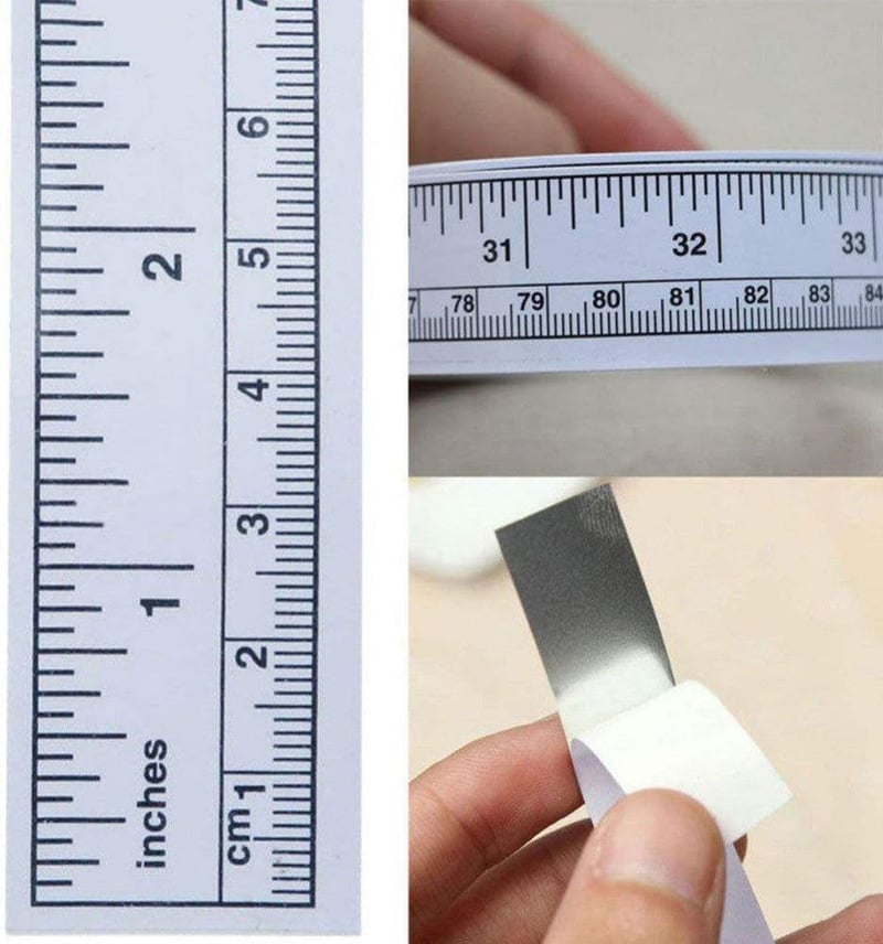 Mein HERZ 90 cm-es öntapadós mérőszalag szett varráshoz, 3 db-os