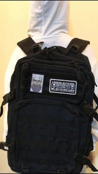 Koponya Szakáll Taktikai Jelvény - Bőr, Könnyen Rögzíthető Cute-Patch 4