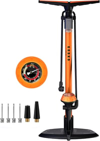 Kerékpár Állópumpa 160 PSI - Presta és Schrader Szelepekhez, Labdákhoz is 1