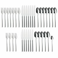 WMF Boston Cromargan evőkészlet 29 db, 6 személyes, rozsdamentes acél, ezüst, mosogatógépben mosható 2