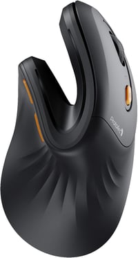 ProtoArc EM11 NL Ergonomikus Függőleges Egér - Mini Vezeték Nélküli Újratölthető 3 Eszközös Csatlakozással Számítógéphez, iPadhez, Machez

A - black 1