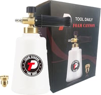 Profi habosító pisztoly szett - Tool Daily nagynyomású mosópisztoly 5 fúvókával, 1L tartállyal 8