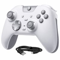 EasySMX X05 Pro Vezeték Nélküli Kontroller – Fehér, Csendes — hibás, részben működik: hátsó gombok nem működnek (állapot: lásd a 2. képet) 1
